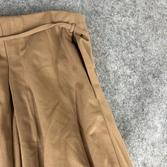 OGL Maxi Skirt Women’s 2XL Bamboo Belted Fit And Flare Brown Capsule Office - Picture 7 of 10